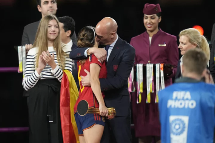 FIFA opens case against Spanish soccer president Rubiales for his conduct at Women's World Cup final