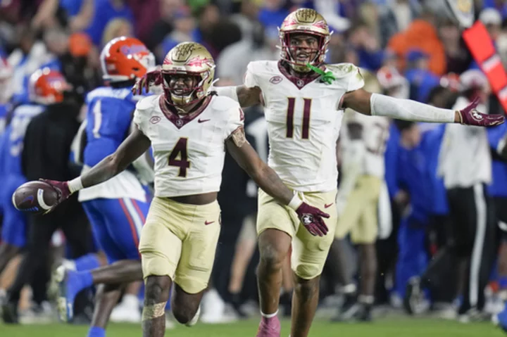 No. 4 Florida State heads to ACC title game looking to add to 'Sod Cemetery' and 'finish for 13'