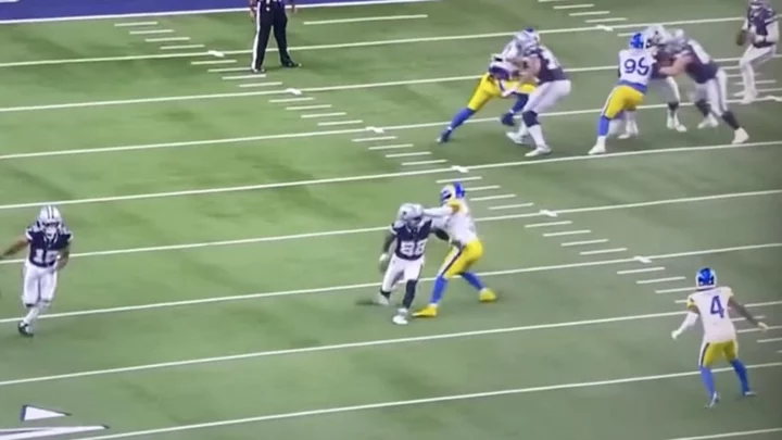 Cowboys Bailed Out by Extremely Weak Illegal Contact Penalty vs. Rams
