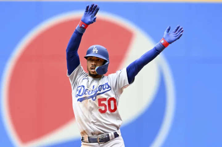 Betts has 5 hits and 2 RBIs as Dodgers beat Guardians 6-1 in suspended game