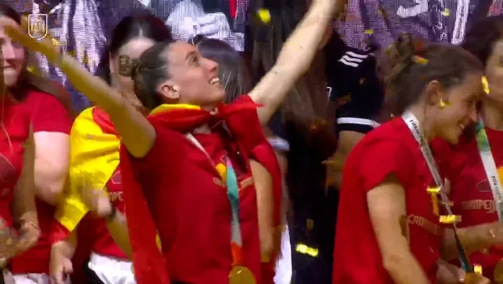 Spain World Cup team receives heroes’ welcome at Madrid victory parade
