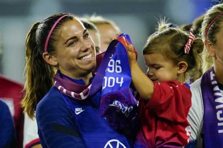 Now a mom, Alex Morgan is riding a Wave heading into her fourth Women's World Cup