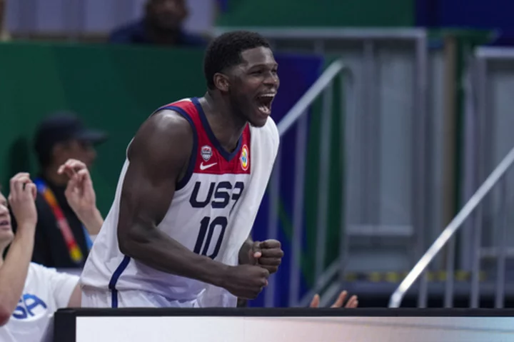 USA Basketball's Anthony Edwards has tons of confidence at the World Cup
