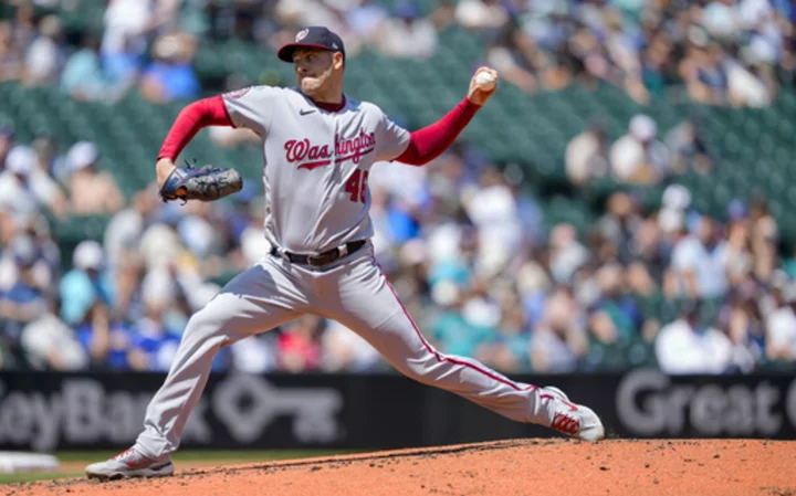 Corbin throws 7 shutout innings as the Nationals take another series by beating the Mariners 4-1