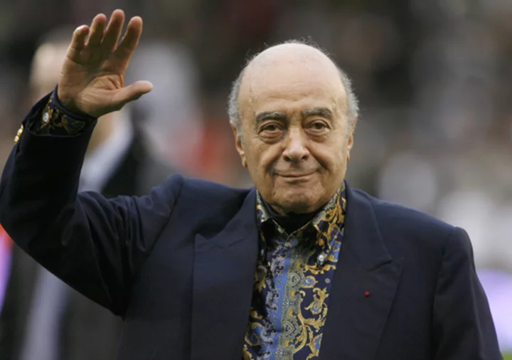 Former Harrods owner Mohamed Al Fayed, whose son died in car crash with Princess Diana, dies at 94