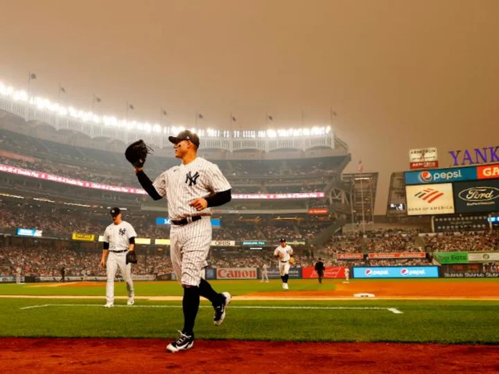New York Yankees host Chicago White Sox in smoke-shrouded game following Canadian wildfires