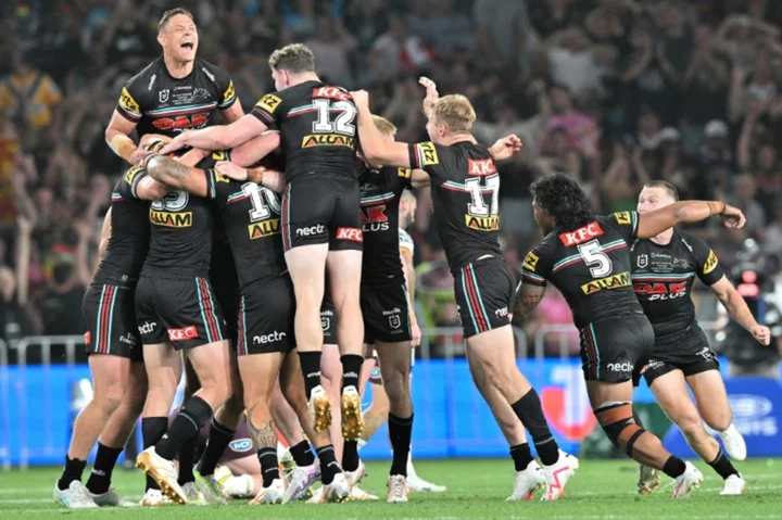 Penrith Panthers win third straight NRL title after epic comeback