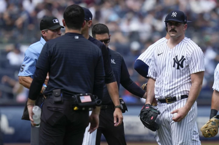 Yankees bring RHP back from injured list; Rodón out with hamstring strain