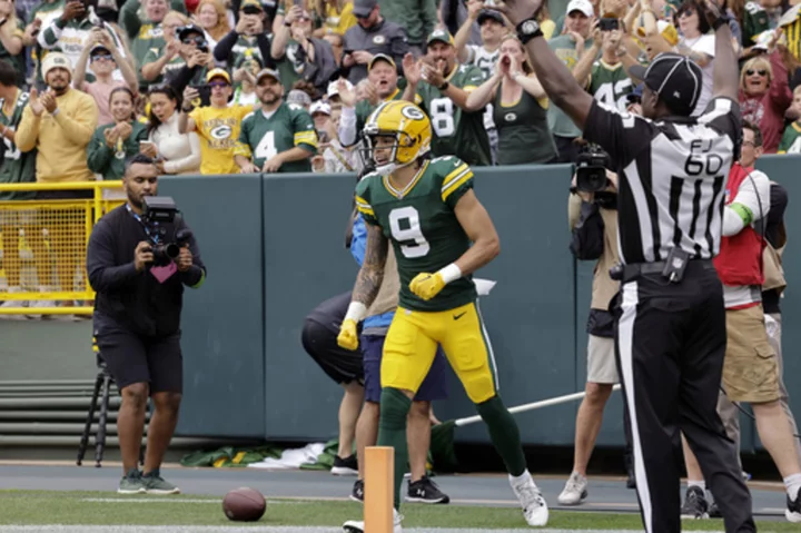 Hamstring injury makes WR Christian Watson unavailable for Packers' season opener with Bears