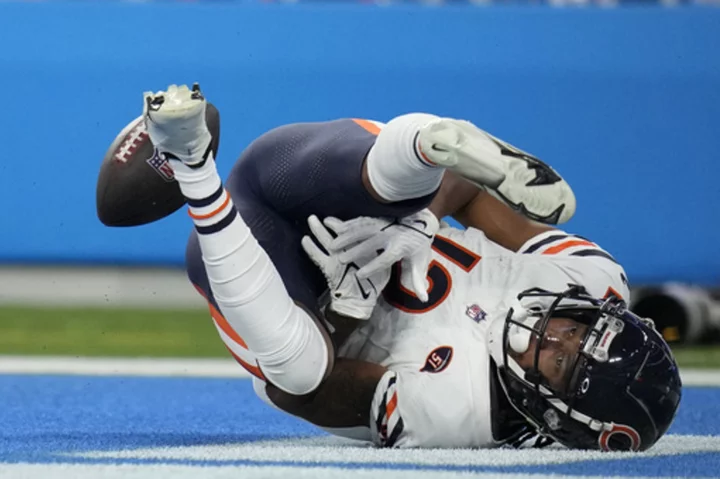 Bears receiver Velus Jones Jr. shoulders blame for dropped touchdown pass: 