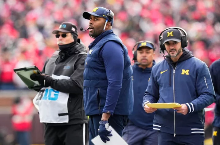 Everything Sherrone Moore said after Michigan beats Ohio State again