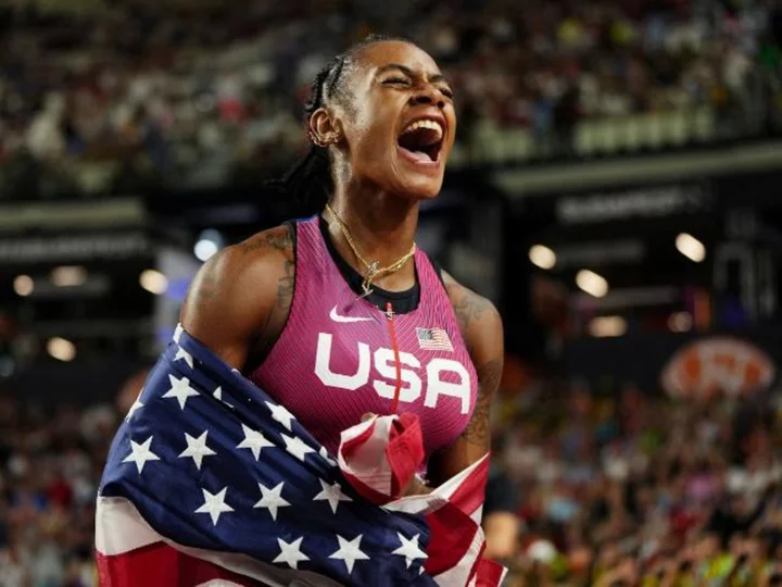American Sha'Carri Richardson wins women's 100 meters at world track and field championships
