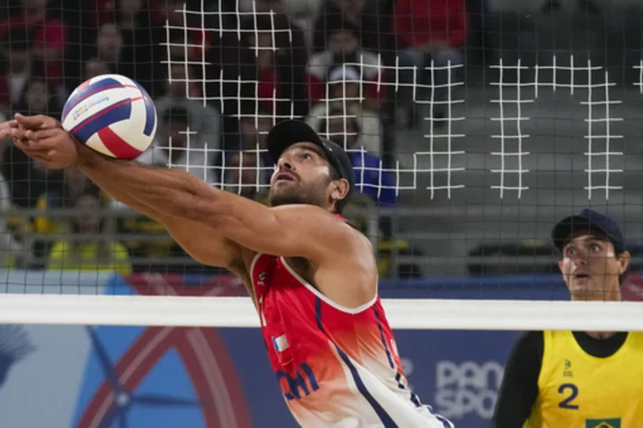 No gold for beach volleyball's Grimalt cousins, Chile's faces of the Pan American Games