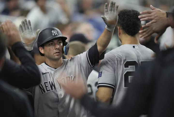 Aaron Judge clubs 464-foot homer to lead the Yankees to a 9-4 win over Marlins