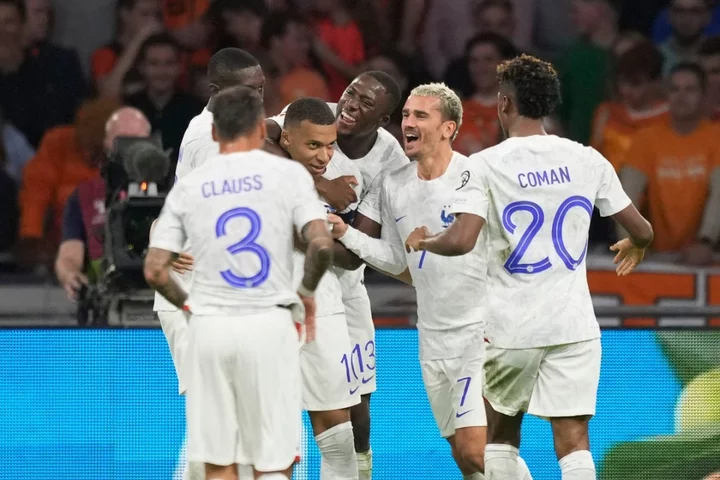 Kylian Mbappe double assures France of a place at Euro 2024