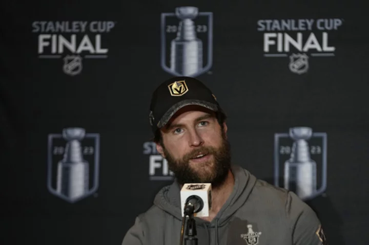 Golden Knights' Alex Pietrangelo gives new meaning to sacrifice, on and off the ice