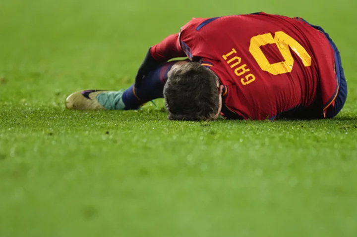 Barcelona midfielder Gavi to undergo surgery for knee injury sustained with Spain's national team