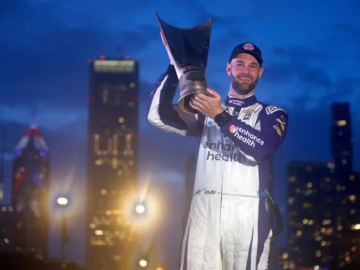 Shane van Gisbergen wins inaugural Chicago Street Race in NASCAR Cup Series debut