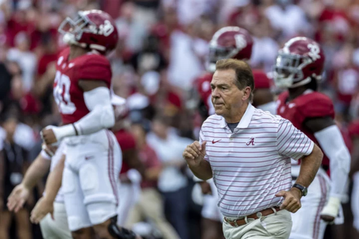 AP Top 25 Reality Check: Alabama's latest slip out of the top five continues a trend for Tide.