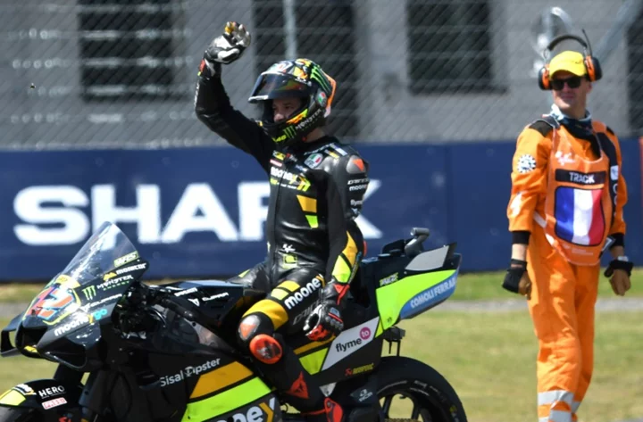 Controlled Bezzecchi wins chaotic Le Mans MotoGP