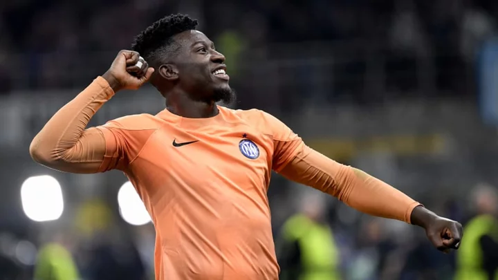 Manchester United complete signing of Andre Onana from Inter