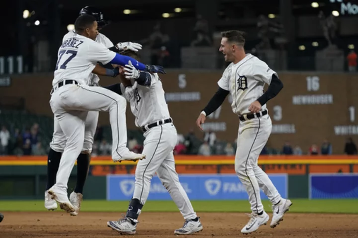 Torkelson lifts Tigers to 6-5, 10-inning win over Braves, stops 9-game skid