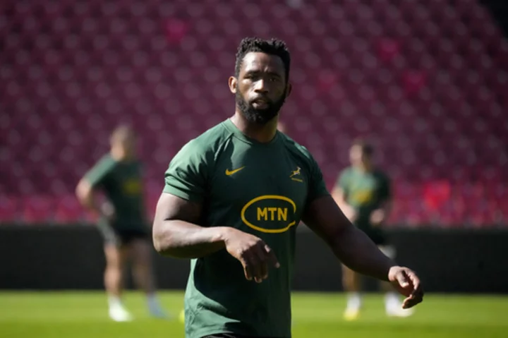 Kolisi captains South Africa's Rugby World Cup squad as Pollard, Am and de Jager miss out