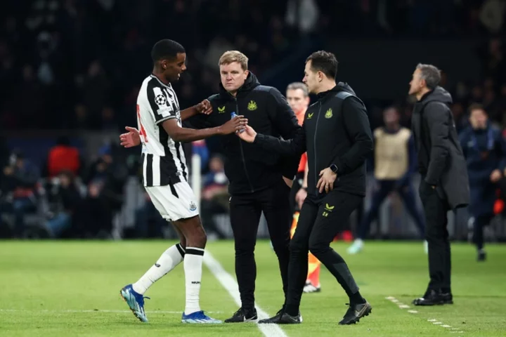Newcastle boss Howe rues penalty decision in PSG Champions League draw