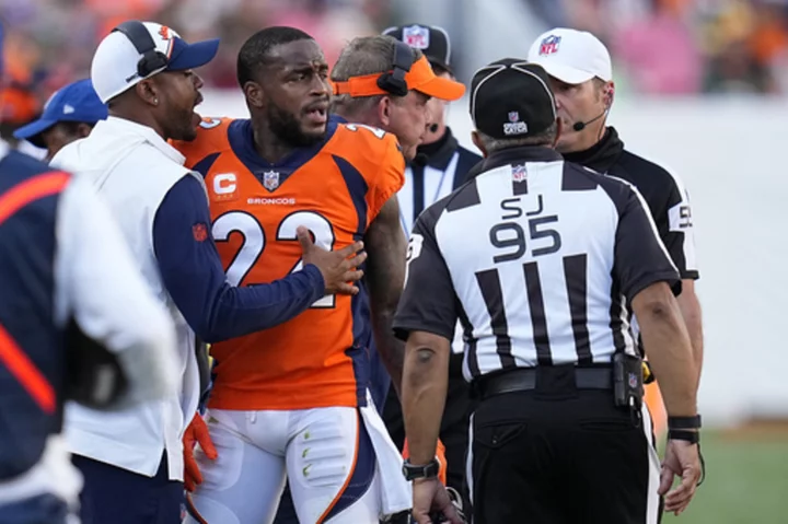Broncos safety Kareem Jackson has suspension cut in half, will sit out 2 games for illegal hits