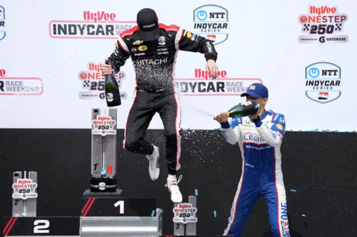 Josef Newgarden chasing 1st IndyCar win at his hometown race in Nashville