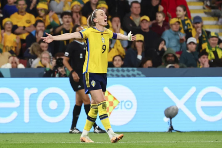 Sweden beats Australia to win another bronze medal at the Women's World Cup