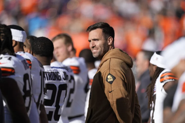 Browns starting Joe Flacco against the Rams. Veteran is fourth QB for Cleveland in '23
