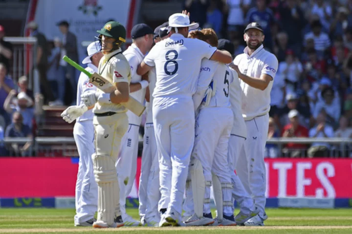 Australia 299-8 at stumps in 4th Ashes test against England as Broad claims 600th wicket