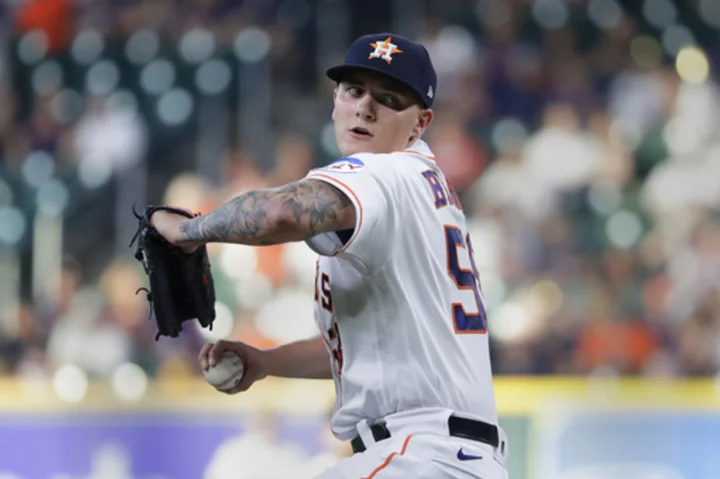 Astros' Hunter Brown and bullpen keep Athletics hitless through 6 innings