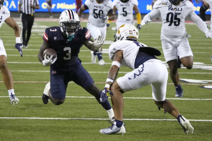 Arizona pulls away in second half to beat Northern Arizona 38-3