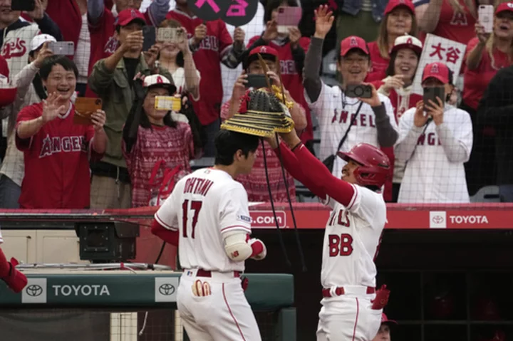 Ohtani has 3 hits, Moniak hits winning homer as Angels top Mariners 5-4