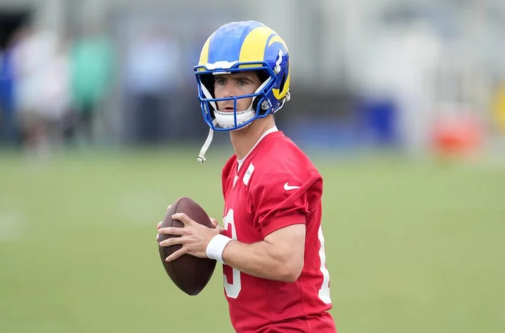 Stetson Bennett making a name for himself at Rams camp