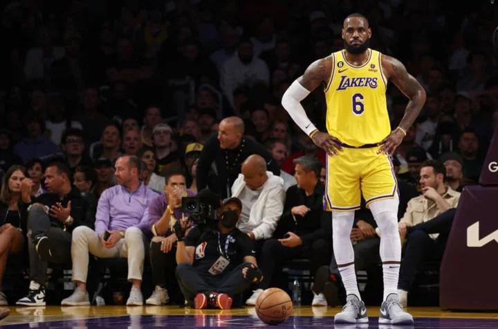 LeBron is back into GM mode after Lakers blown out by Sixers