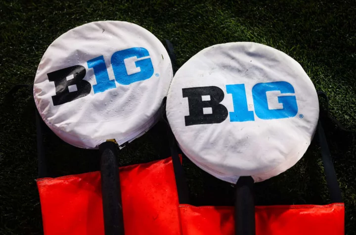 What is the Big Ten tiebreaker if Penn State, Ohio State, Michigan finish with one loss?