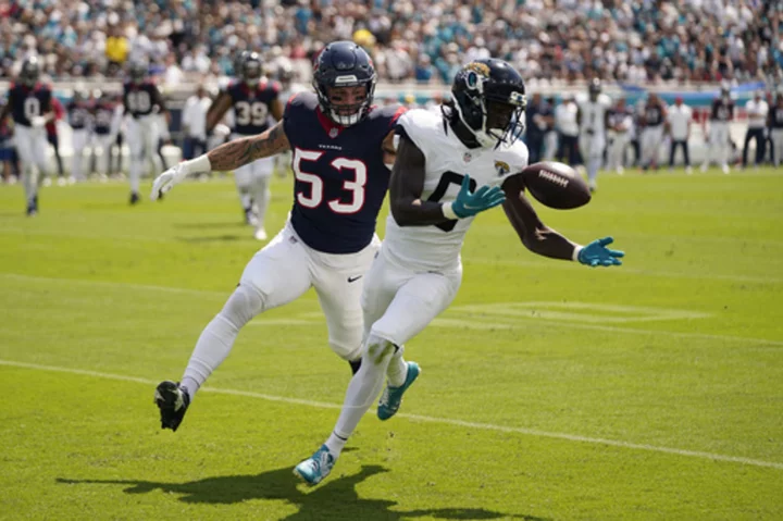 WR Calvin Ridley facing his former team highlights Falcons-Jaguars game at Wembley Stadium