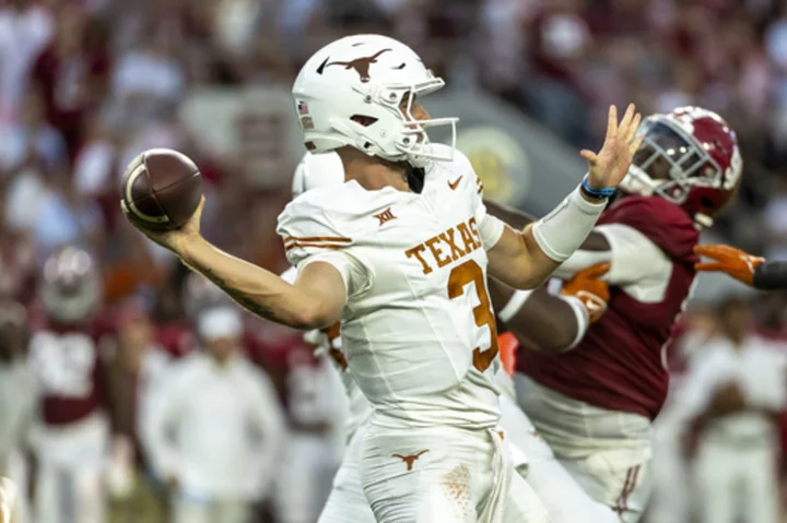 Hook 'em Horns! No. 11 Texas, Ewers pull off 34-24 victory at No. 3 Alabama