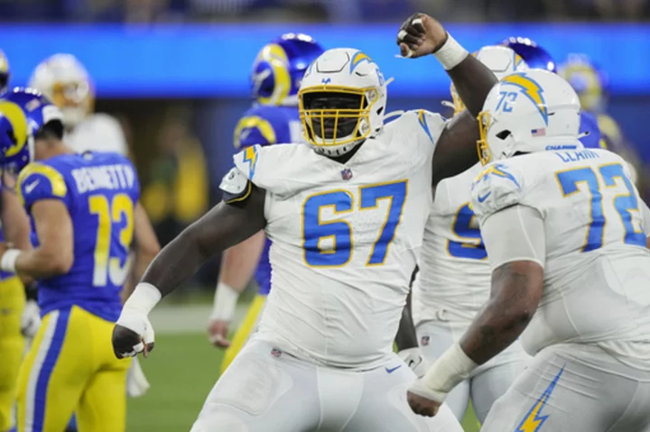 Okoye's journey: Chargers defensive lineman from Nigeria records a sack in his first football game