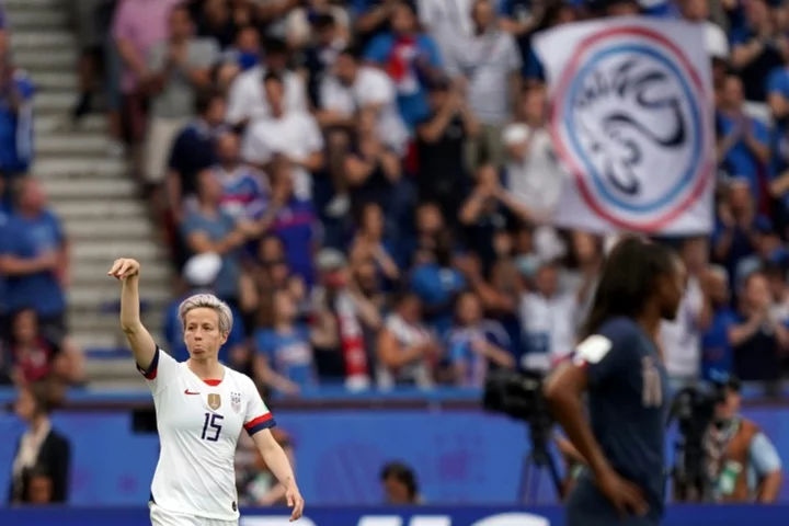 Rapinoe nervous but excited ahead of tilt at third World Cup crown