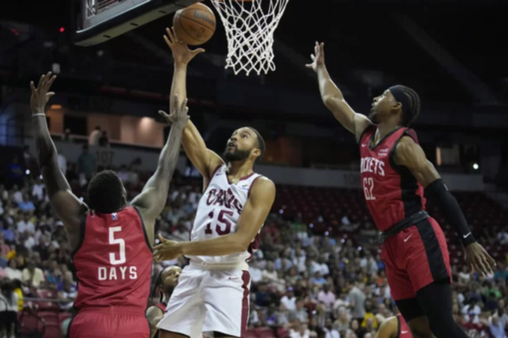 Mobley's double-double leads Cavaliers to 99-78 win over Rockets for the Summer League title