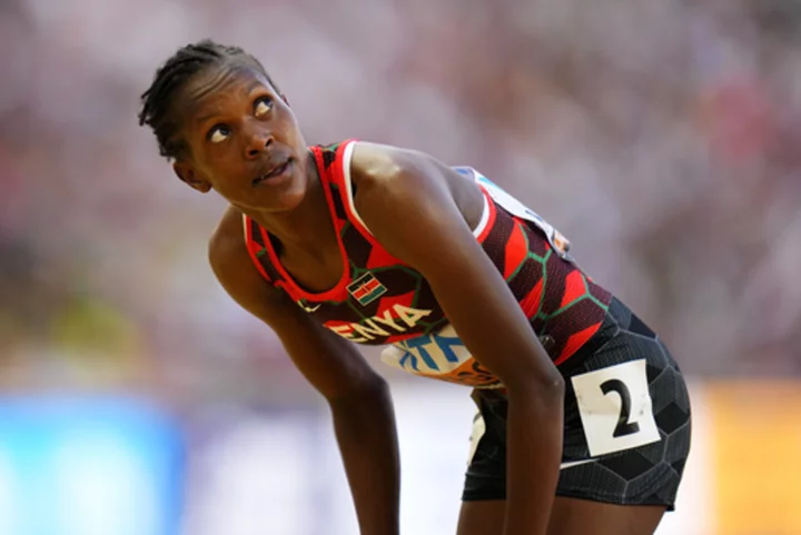 Kenyan runner Faith Kipyegon is focused on defending her 1,500 world title in a record-breaking year