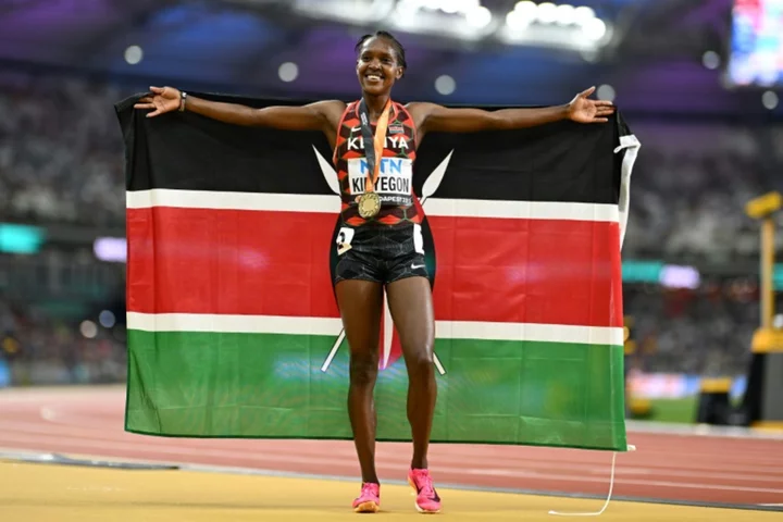 Kenya's Faith Kipyegon wins third world women's 1500m title