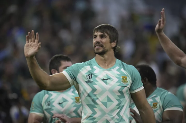 South Africa's Etzebeth out for 10 days at Rugby World Cup and a doubt for Ireland