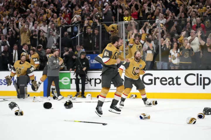 Golden Knights' success lifts Las Vegas to another level in sports world