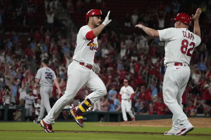 Arenado's game-ending 3-run homer in 10th lifts Cardinals to 5-2 win over Marlins