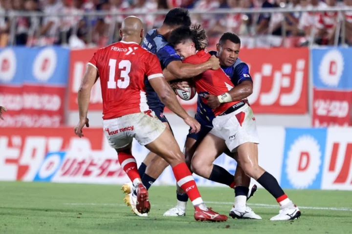 Japan beat Tonga for morale boost ahead of Rugby World Cup